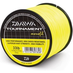 Монофилно влакно Daiwa Tournament YELLOW / ЖЪЛТО на голяма бобина